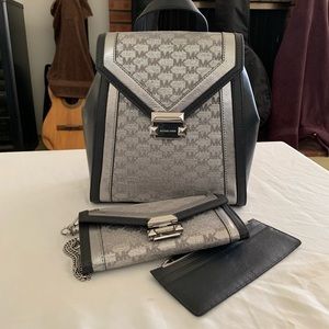 MICHAEL Michael Kors Whitney Backpack & Wallet